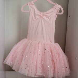 Ballerina Puff Pink tulle dress for toddler girls